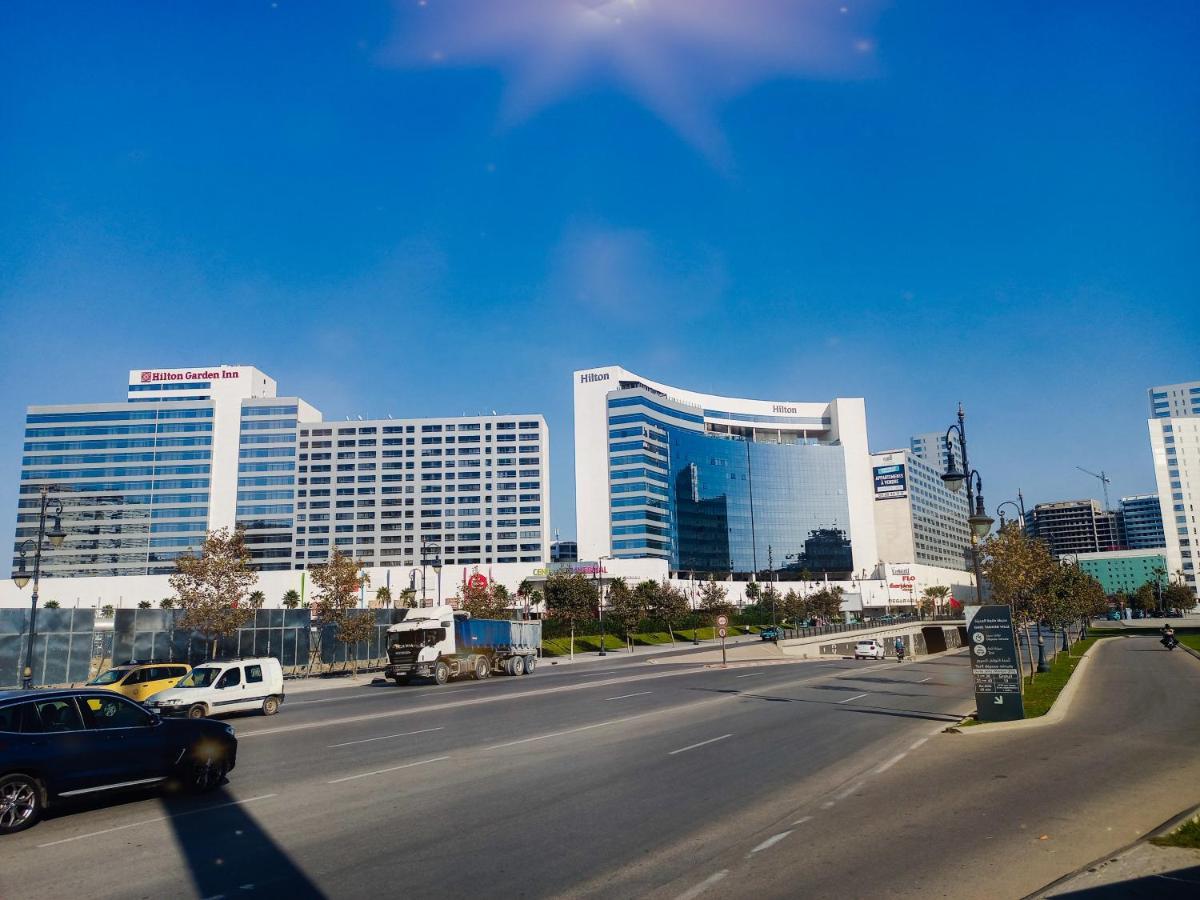 Nouveau Appartement Au Centre Ville En Face Hilton Tangeri Esterno foto